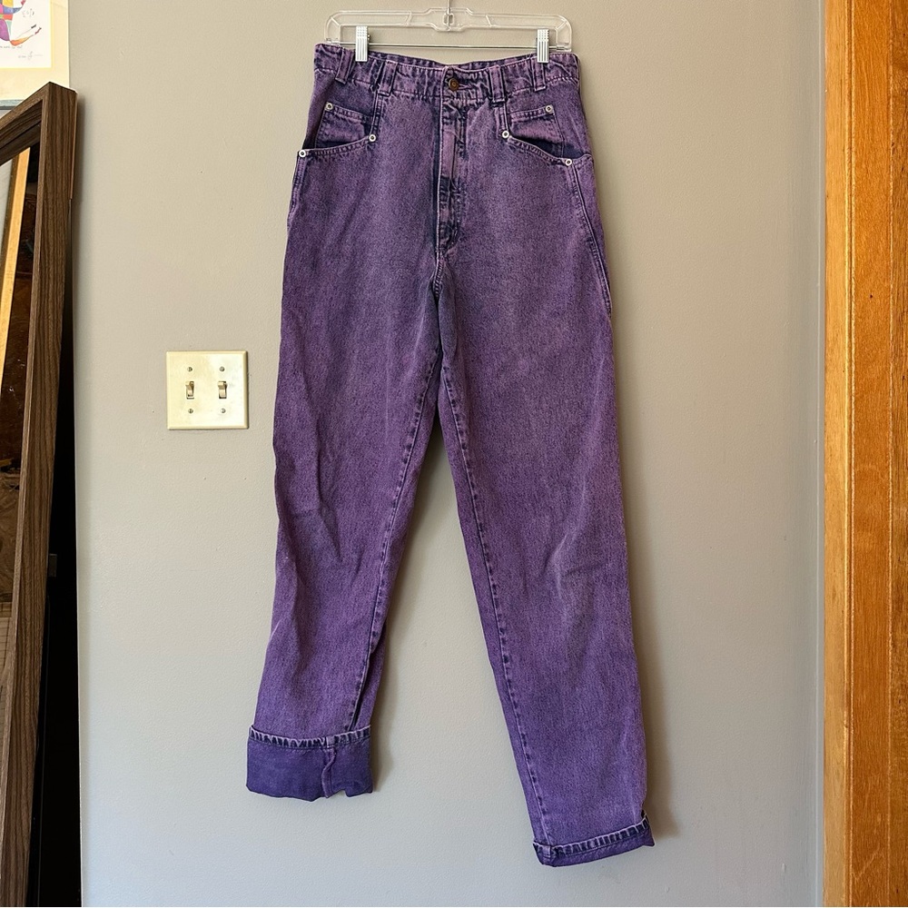 Vintage purple wrangler jeans
